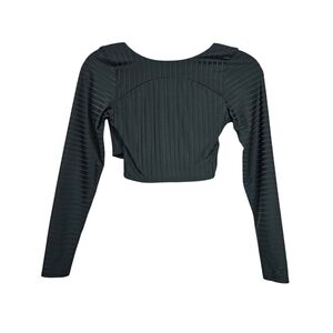 Lululemon Athletica Green Crop Swim Top